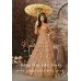 ZOYA EMERALD ZY-18004 PEACH COLOUR GEORGETTE WEDDING WEAR DRESS 